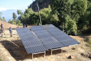 solar water lifting gulmi